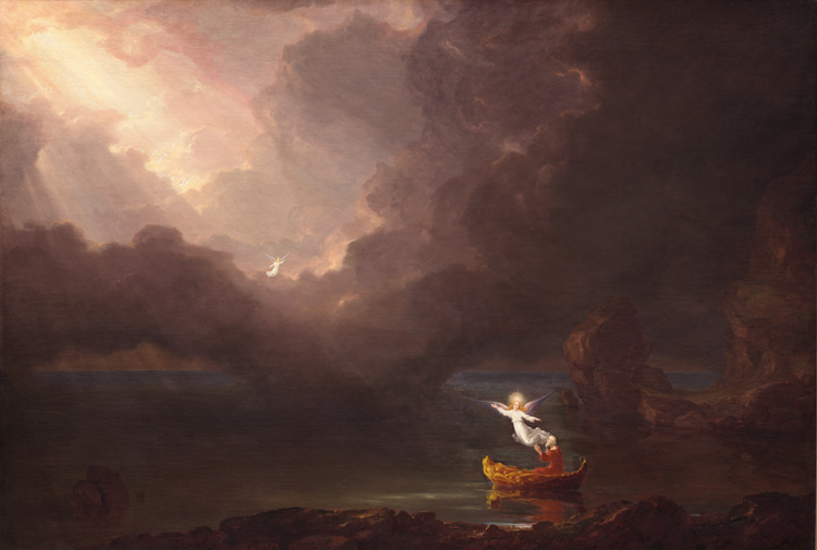 Thomas Cole The Voyage of Life: Old Age (mk13)